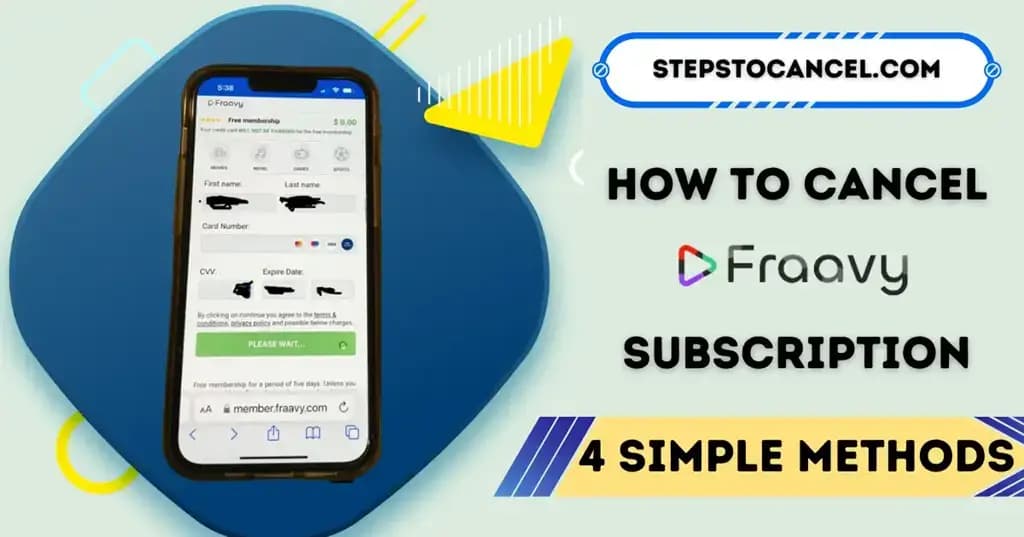 Steps to Cancel Fraavy Subscription Online
