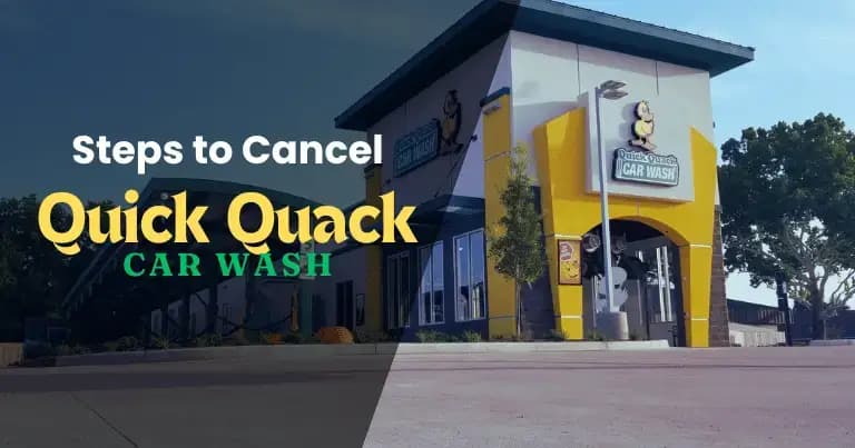 Cancel Quick Quack car wash membership Online