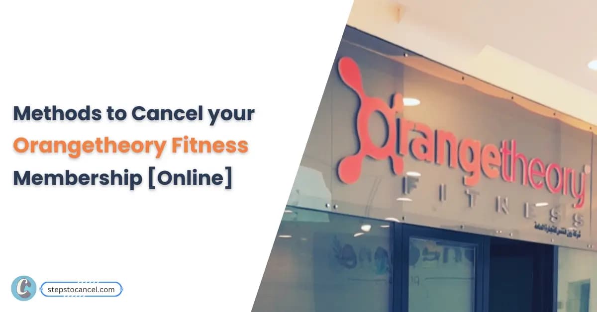 Cancel Orangetheory Fitness Membership
