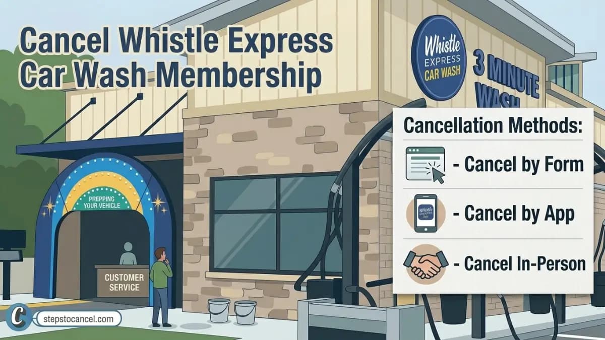 Cancel whistle express car wash membership